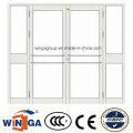 4 Leaf Opening Security Steel Glass Door (W-GD-32)